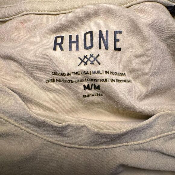 Rhone Men’s Essential Performance work out moisture wicking stretch T-Shirt Sz M - Picture 3 of 4